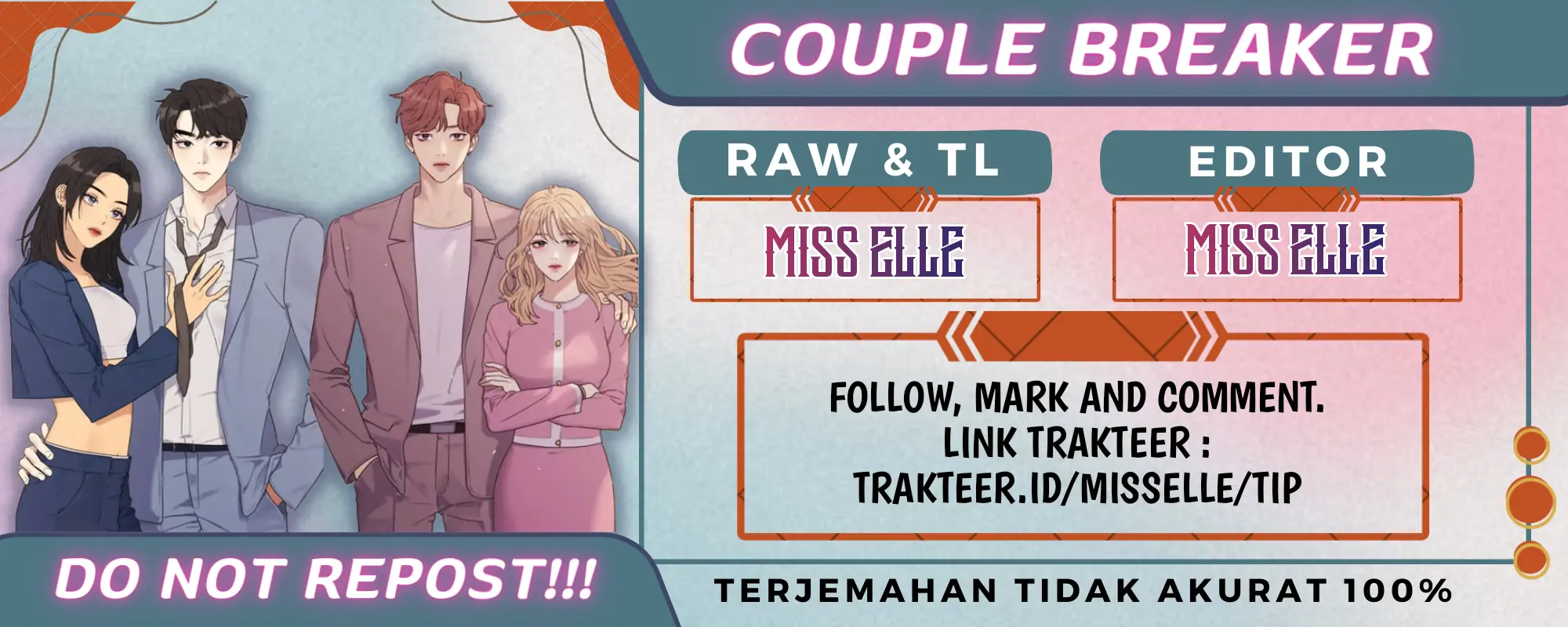 Couple Breaker [cont. By Hazel]-ᶜʰᵃᵖᵗᵉʳ ²⁴ ⁻ ᴾᵉⁿᵍᵘⁿᵍᵏᵃᵖᵃⁿ ⁽¹⁾